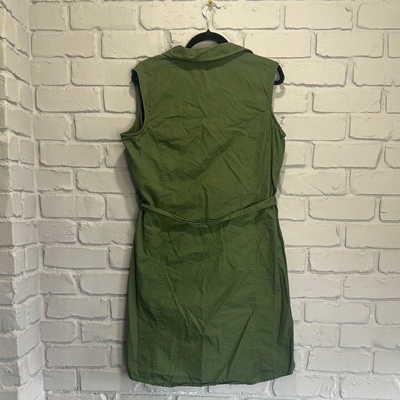 NWOT Riders by Lee Olive Green Dress size L - Picture 3 of 5